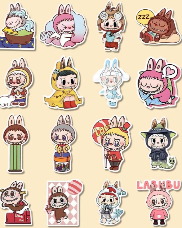 LaBubu - pegatinas waterproof