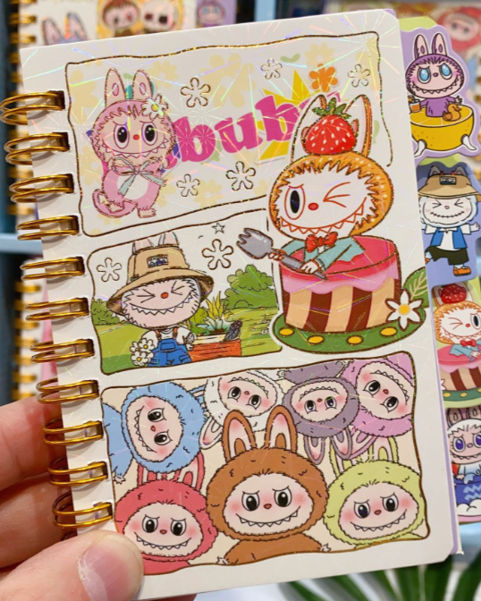 LaBubu mini cuaderno espiral