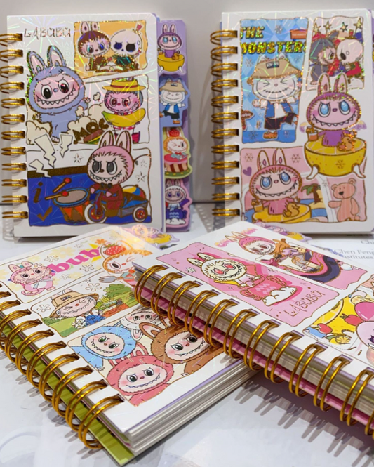 LaBubu mini cuaderno espiral