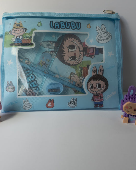 LaBubu - juego de papeleria de 6 piezas
