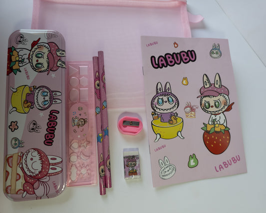 LaBubu - juego de 7 piezas de papeleria