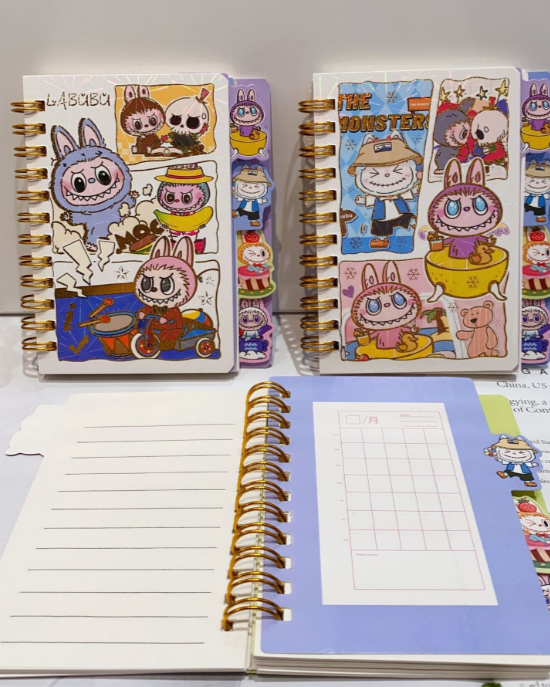 LaBubu mini cuaderno espiral